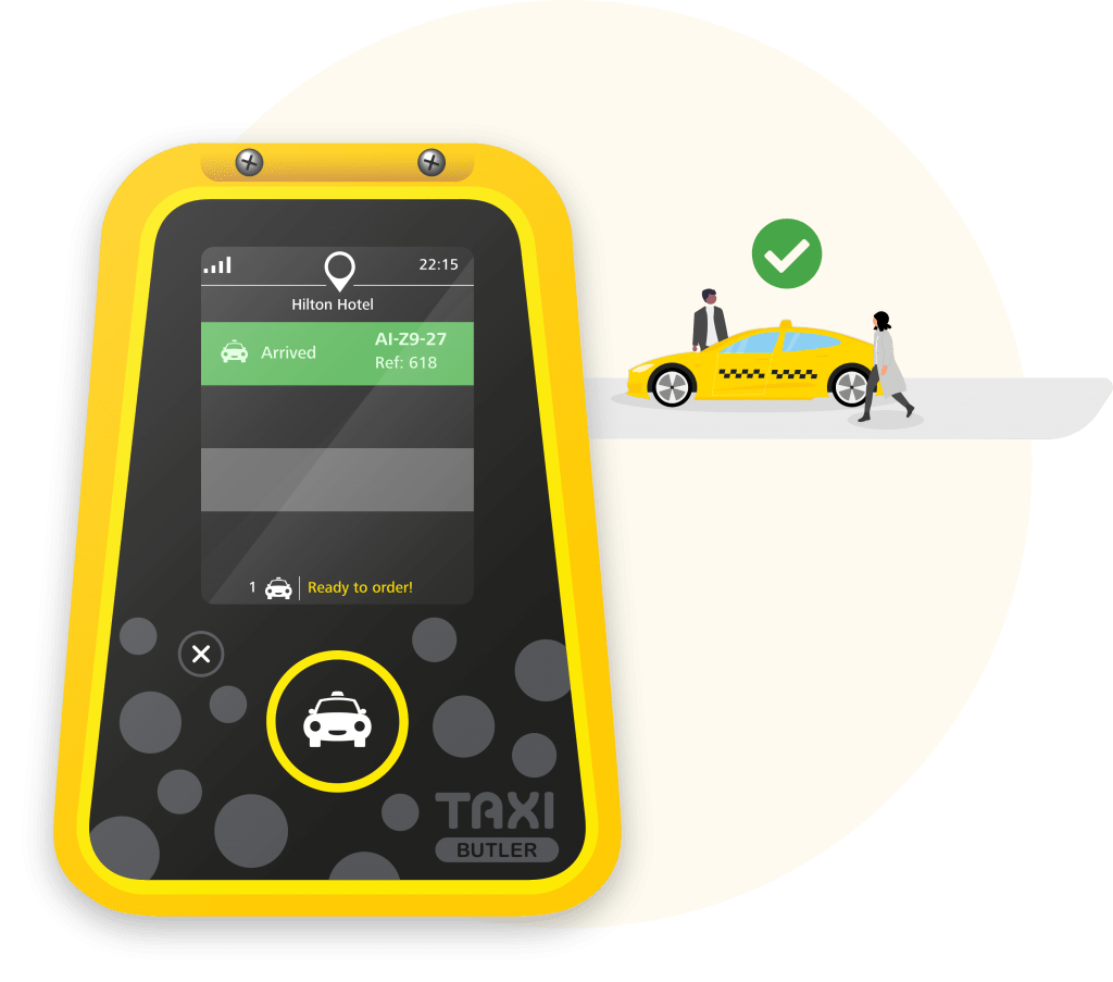 Venue Butler taxi booking for venues process step 3